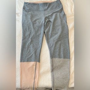 Outdoor Voices 7/8 color block leggings size L